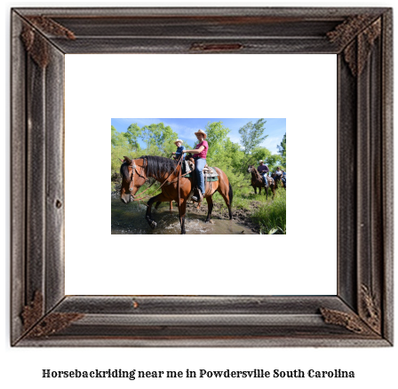 horseback riding near me in Powdersville, South Carolina